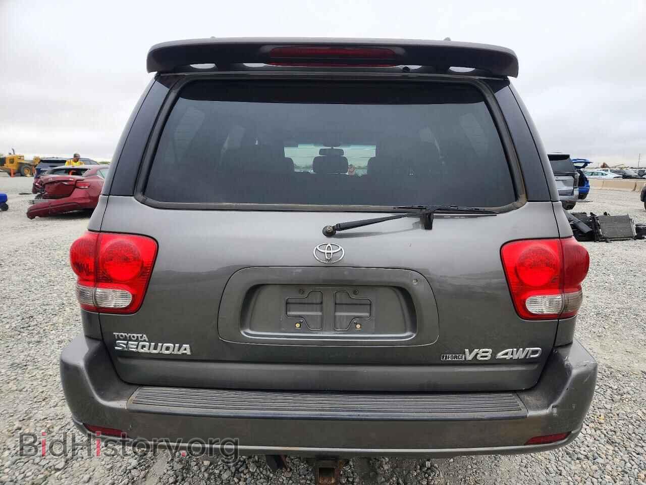 2007 TOYOTA SEQUOIA - VIN: 5TDBT44A87S290327 - Фото 6