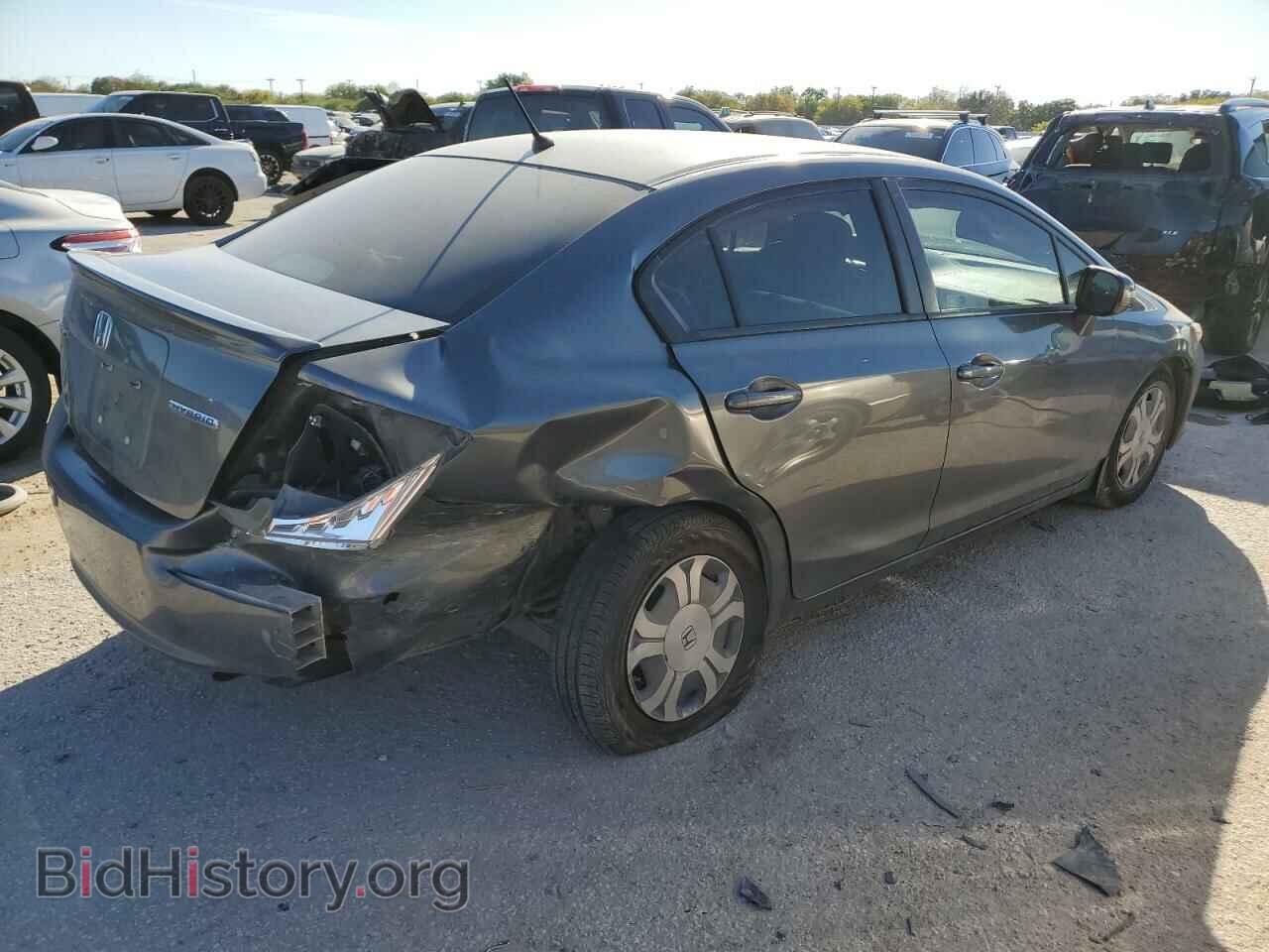 2012 HONDA CIVIC - VIN: JHMFB4F38CS002132 - Фото 3