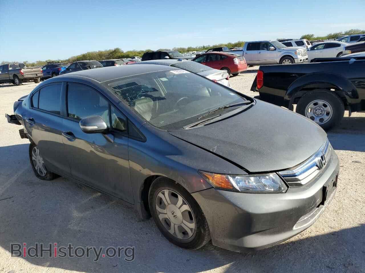 2012 HONDA CIVIC - VIN: JHMFB4F38CS002132 - Фото 4