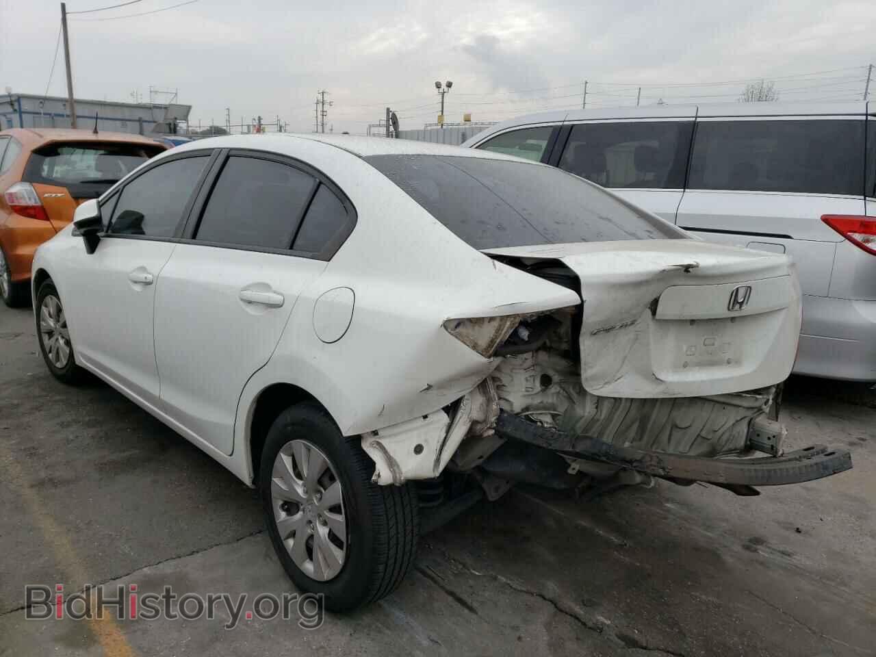 2012 HONDA CIVIC - VIN: 2HGFB2F57CH577449 - Фото 2
