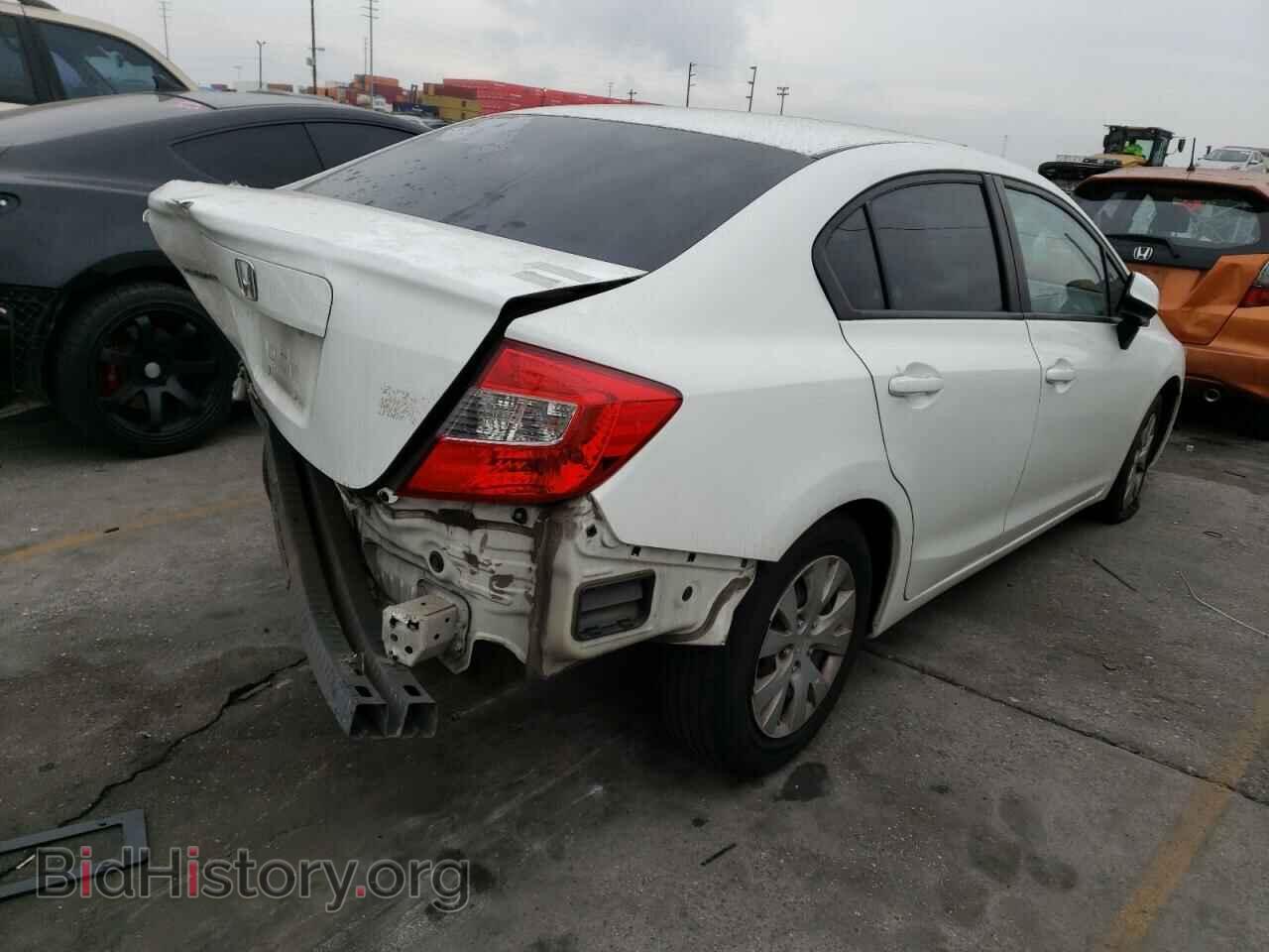 2012 HONDA CIVIC - VIN: 2HGFB2F57CH577449 - Фото 3