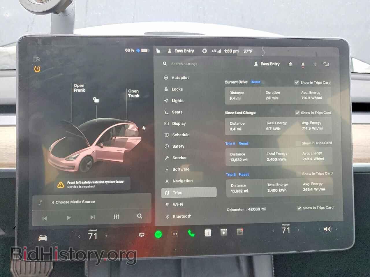 2021 TESLA MODEL 3 - VIN: 5YJ3E1EB1MF858051 - Photo 9