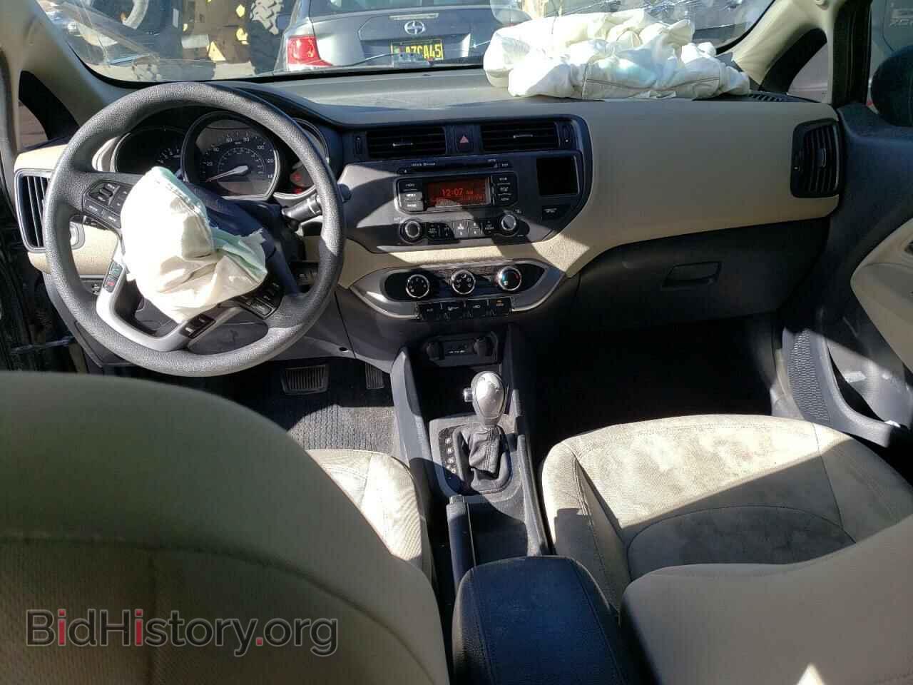 2012 KIA RIO - VIN: KNADN4A33C6047718 - Фото 8