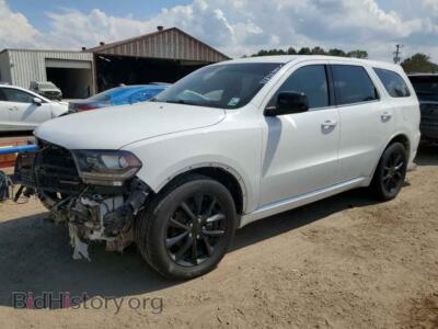 2018 Dodge DURANGO SXT, white — VIN 1C4RDHAG9JC132924, Copart