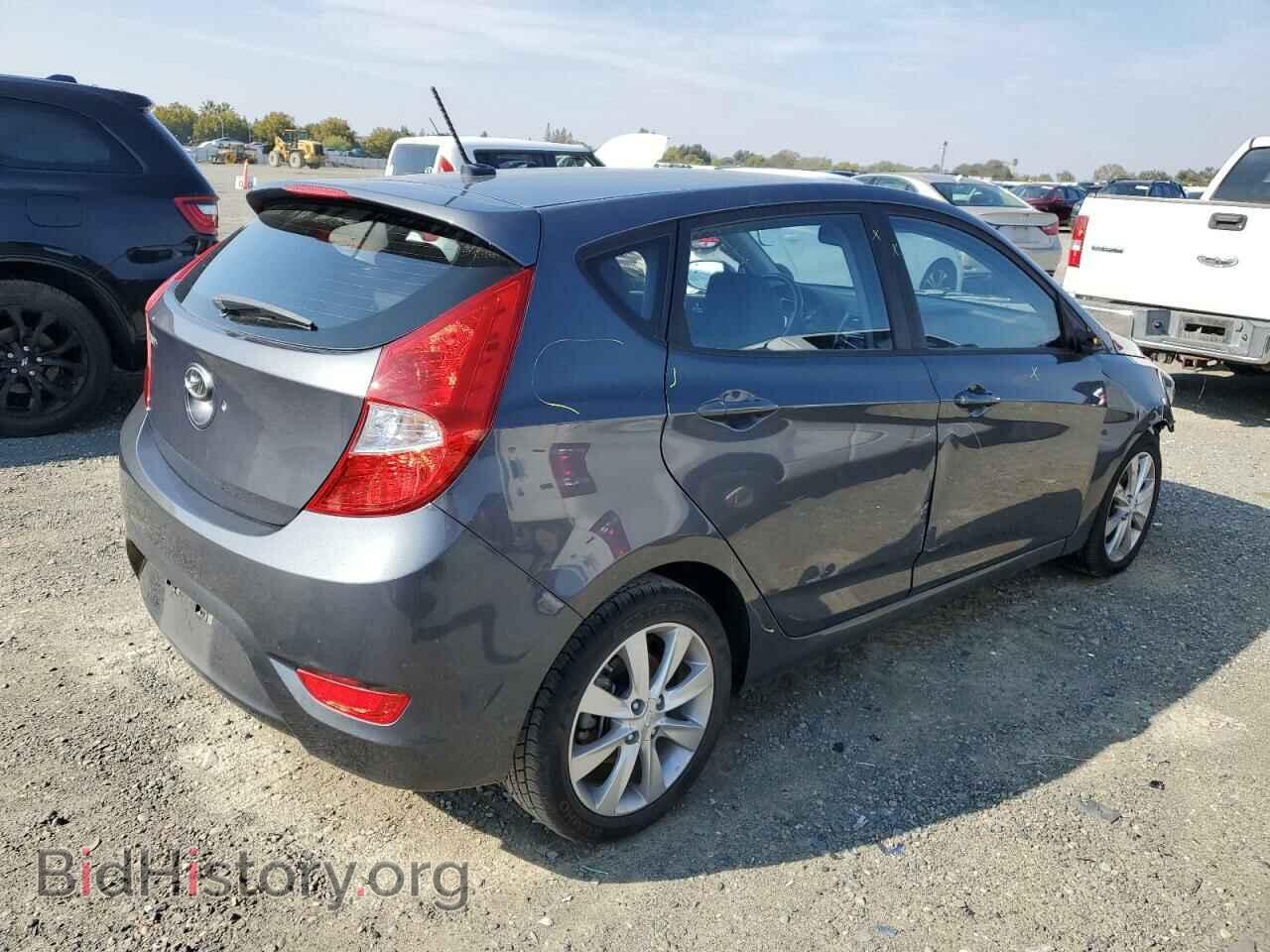 2012 HYUNDAI ACCENT - VIN: KMHCU5AE1CU035308 - Фото 3