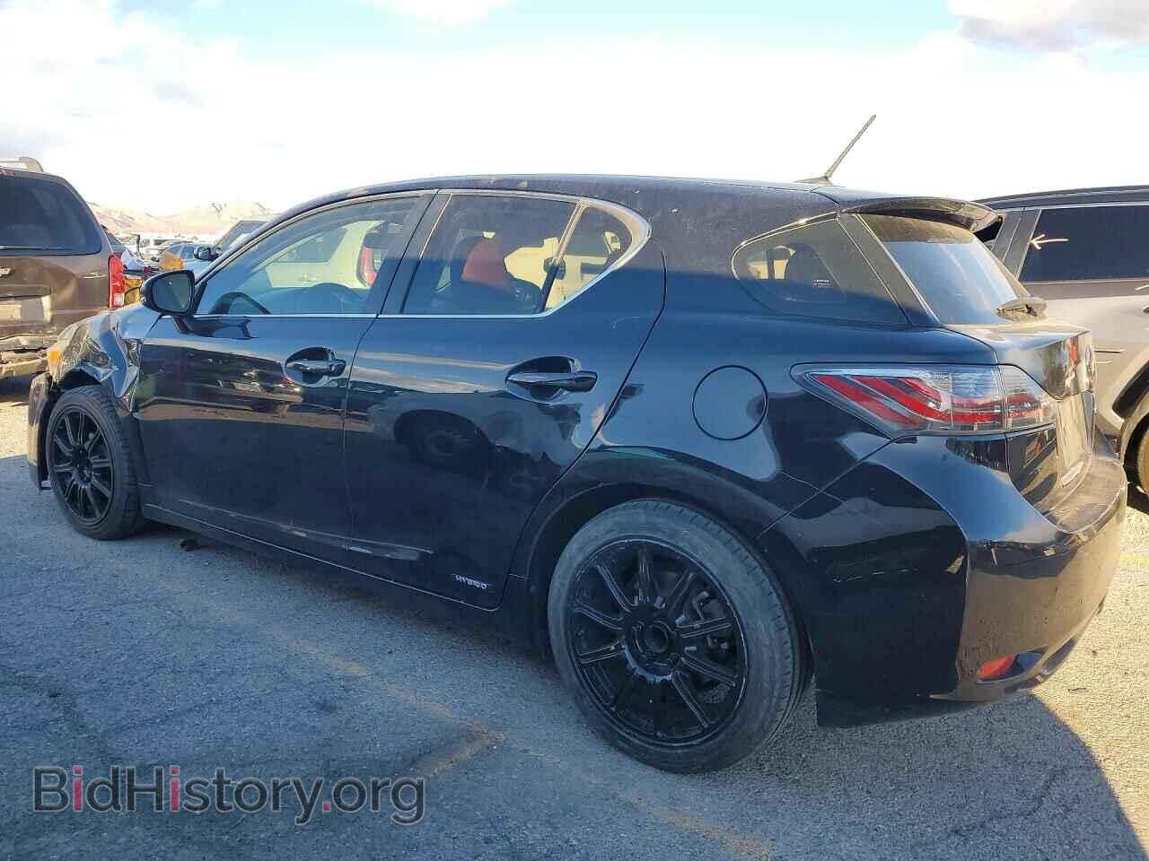 2012 LEXUS CT 200 - VIN: JTHKD5BH2C2117244 - Фото 2