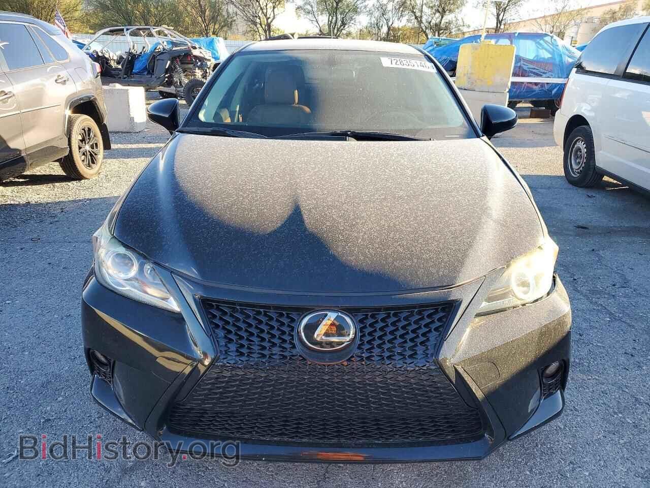 2012 LEXUS CT 200 - VIN: JTHKD5BH2C2117244 - Фото 5