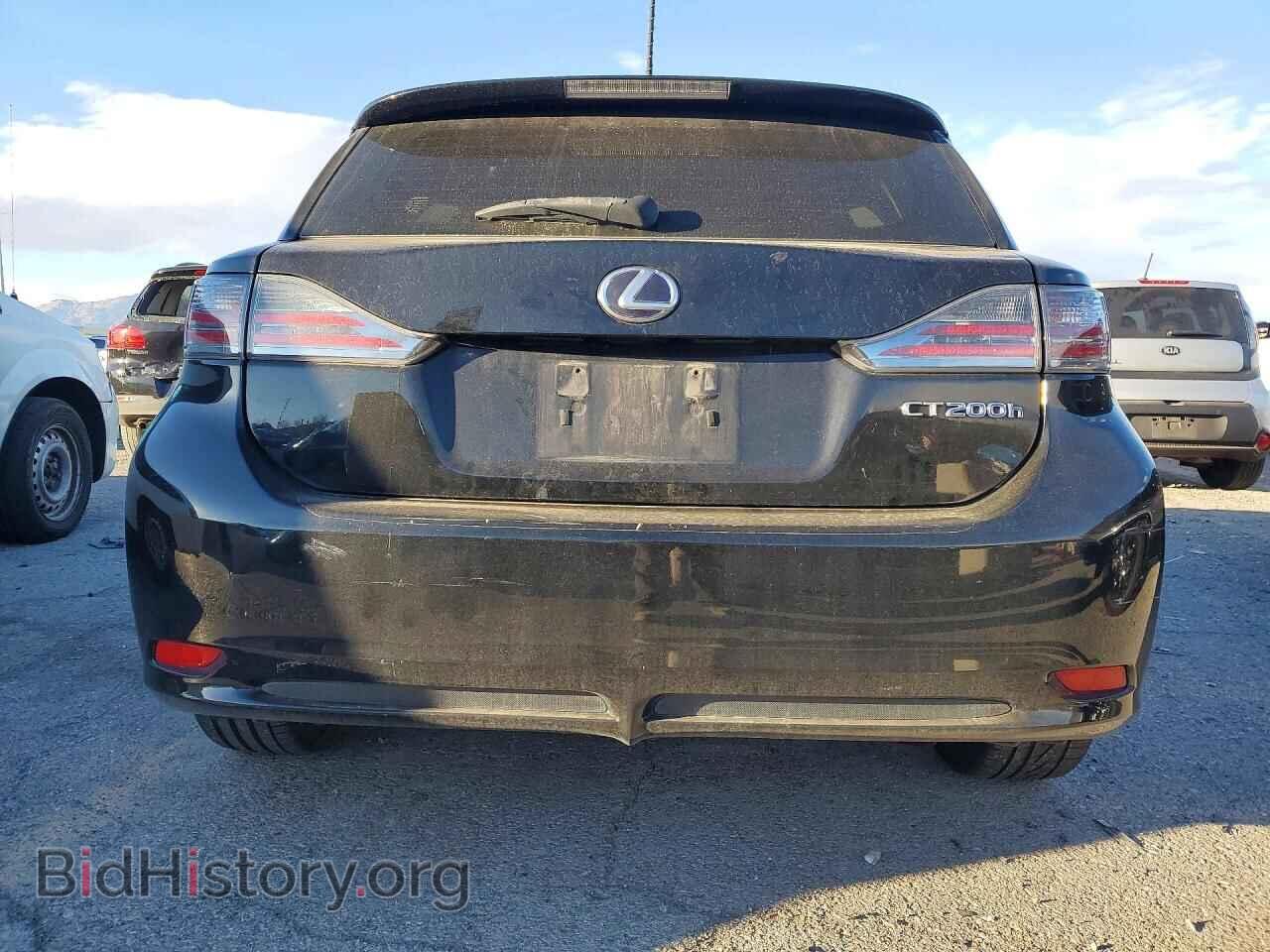 2012 LEXUS CT 200 - VIN: JTHKD5BH2C2117244 - Фото 6
