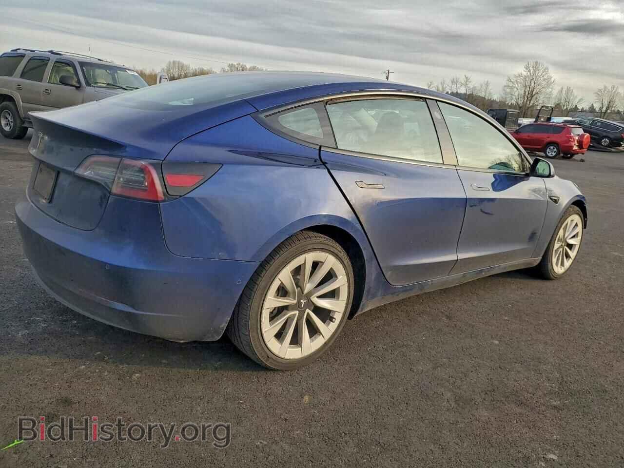 2022 TESLA MODEL 3 - VIN: 5YJ3E1EA5NF371332 - Фото 3
