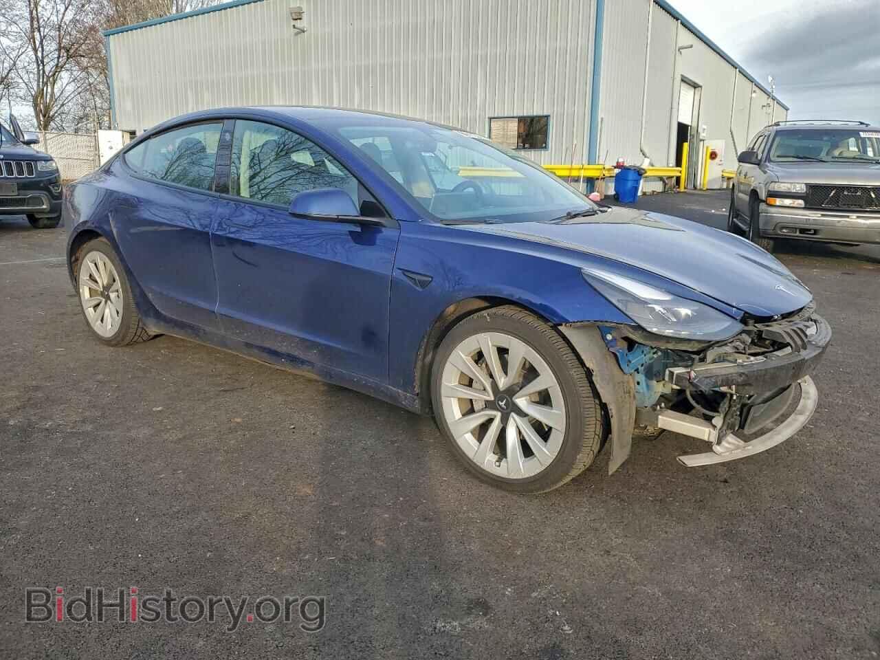 2022 TESLA MODEL 3 - VIN: 5YJ3E1EA5NF371332 - Фото 4