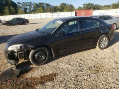 2013 Chrysler 200 Touring, черный — VIN 1C3CCBBB9DN743770, Copart