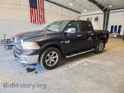 2018 RAM 1500 Laramie, синий — VIN 1C6RR7NTXJS110124, Copart