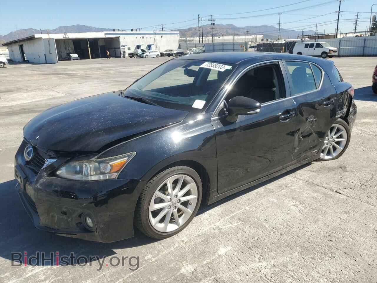 Photo JTHKD5BH8C2076795 - LEXUS CT 200 2012