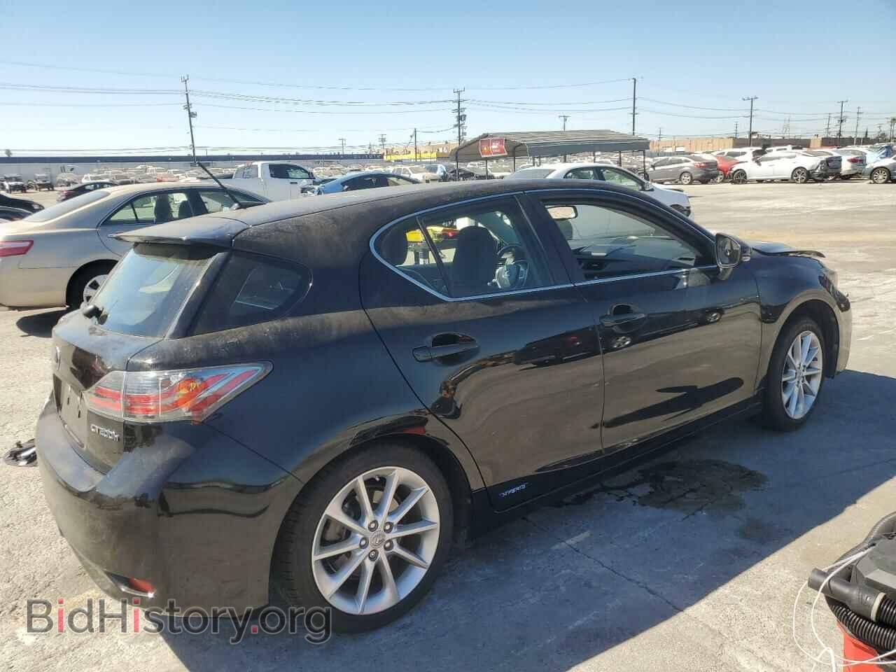 2012 LEXUS CT 200 - VIN: JTHKD5BH8C2076795 - Фото 3
