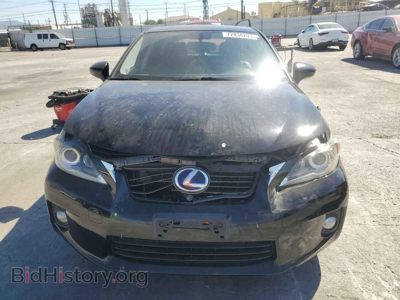 2012 LEXUS CT 200 - VIN: JTHKD5BH8C2076795 - Фото 5