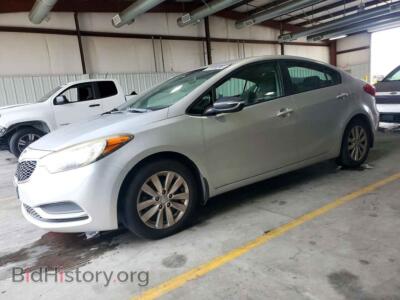2014 Kia FORTE LX, серый — VIN KNAFX4A60E5105905, Copart
