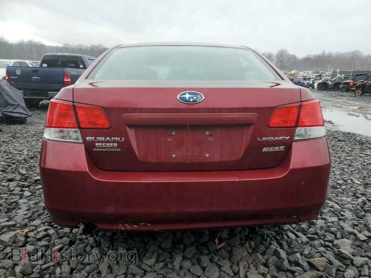 2012 SUBARU LEGACY - VIN: 4S3BMBA64C3036644 - Фото 6