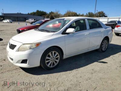 2009 Toyota COROLLA LE, белый — VIN JTDBL40E09J012482, Copart