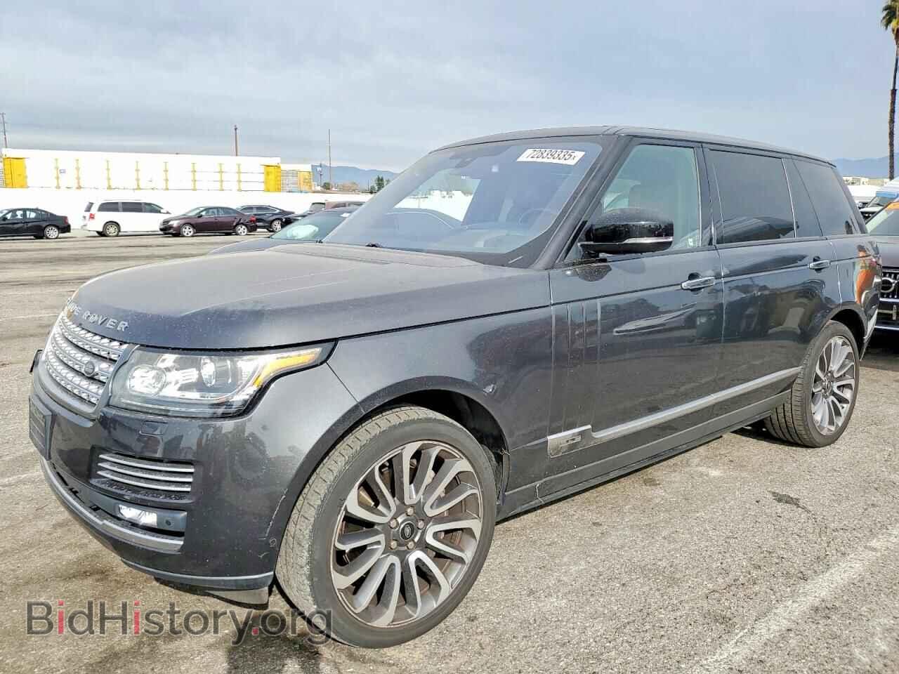 Photo SALGV3EF5GA255254 - LAND ROVER RANGEROVER 2016