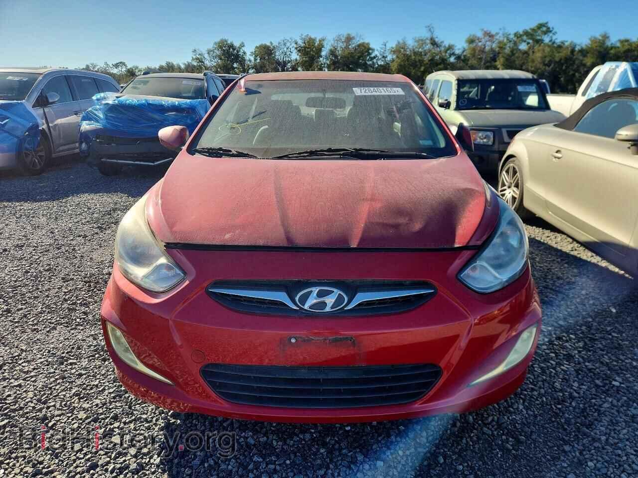 2013 HYUNDAI ACCENT - VIN: KMHCT4AEXDU459875 - Фото 5
