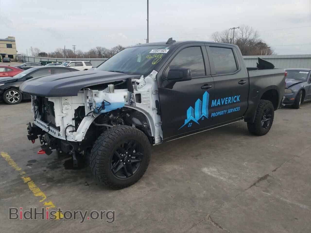 Фотография 3GCPYFED3MG463614 - CHEVROLET SILVERADO 2021