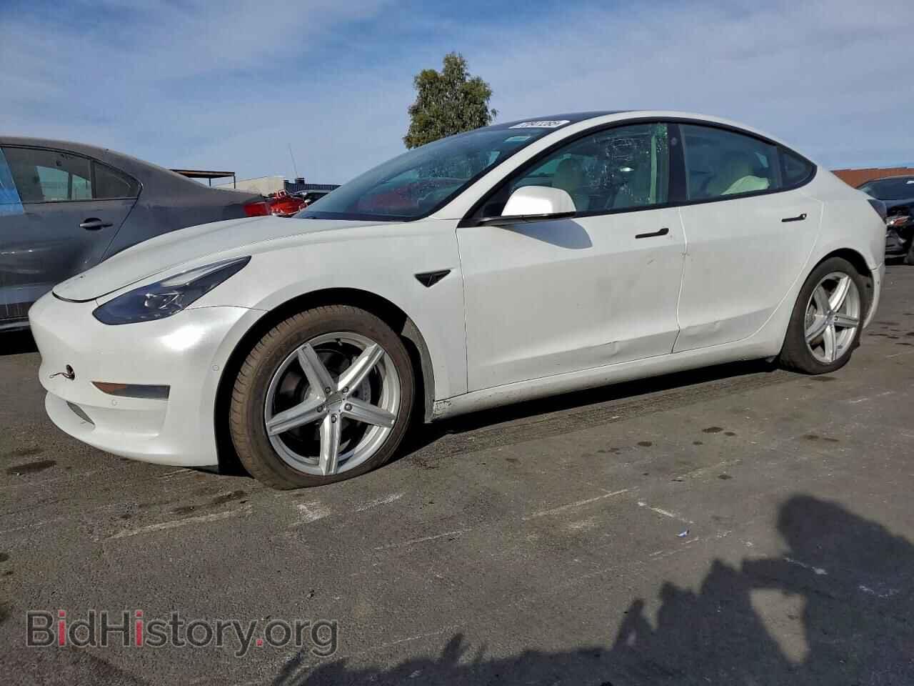 Photo 5YJ3E1EA6MF920566 - TESLA MODEL 3 2021