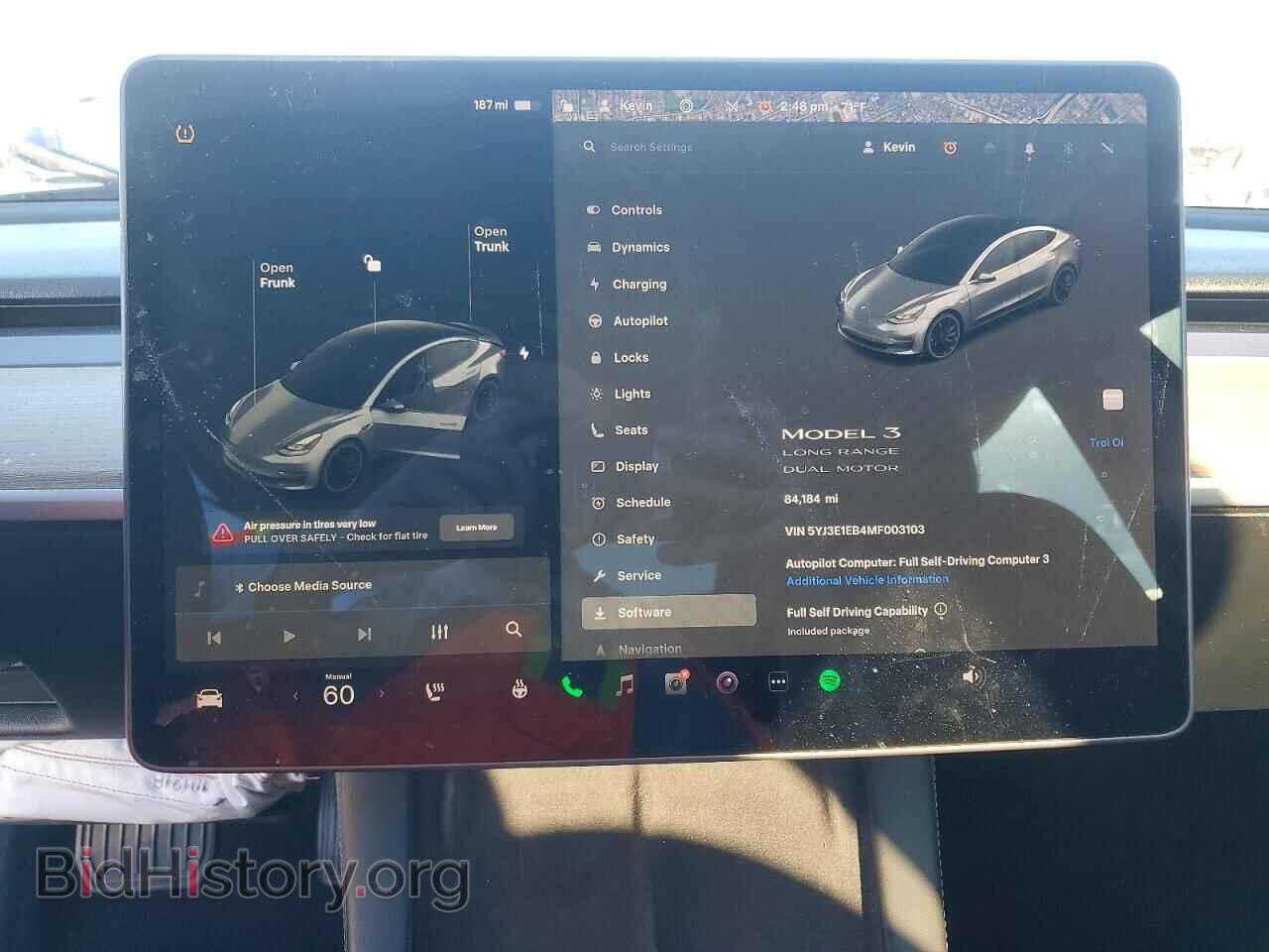 2021 TESLA MODEL 3 - VIN: 5YJ3E1EB4MF003103 - Photo 9