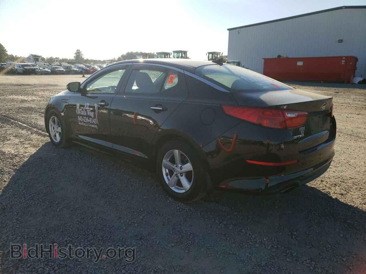 2015 KIA OPTIMA - VIN: KNAGM4A79F5660827 - Фото 2