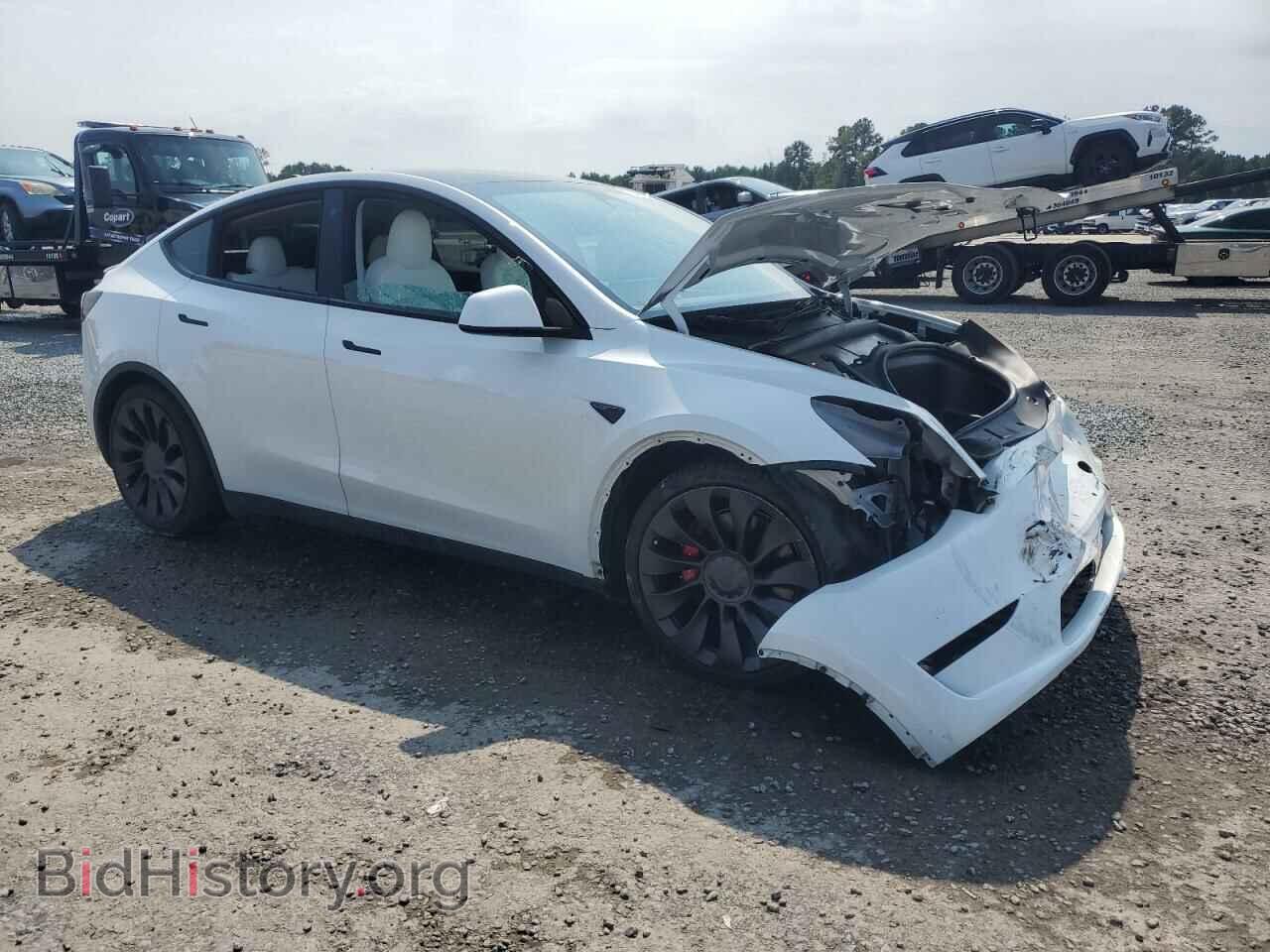 2022 TESLA MODEL Y - VIN: 7SAYGDEF3NF524130 - Фото 4