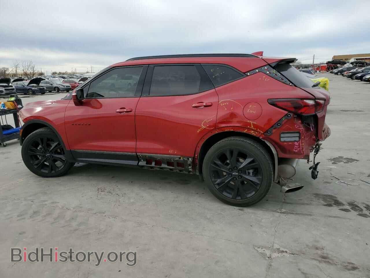 2021 CHEVROLET BLAZER - VIN: 3GNKBERS6MS548112 - Фото 2