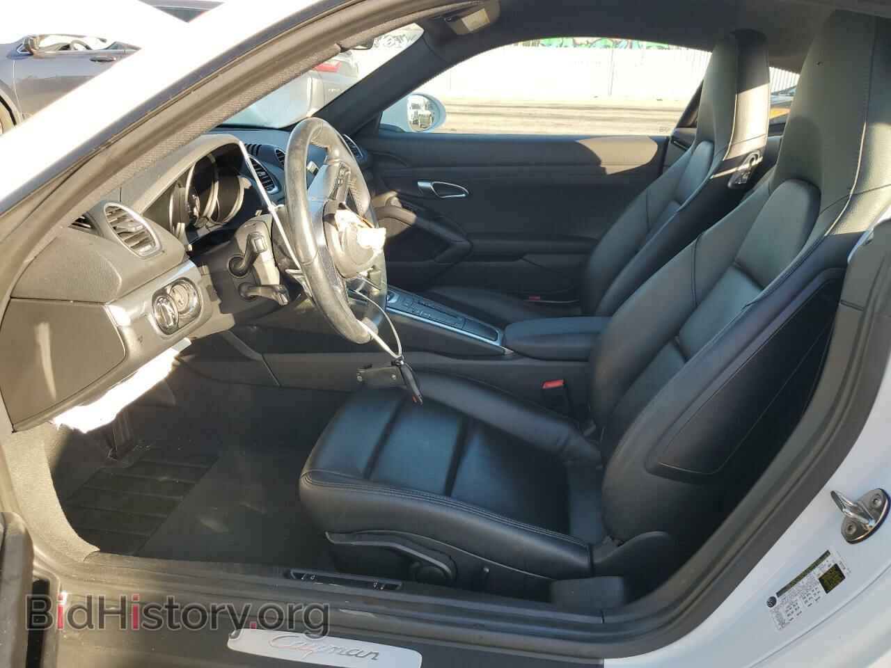 2018 PORSCHE CAYMAN - VIN: WP0AA2A87JK262265 - Фото 7