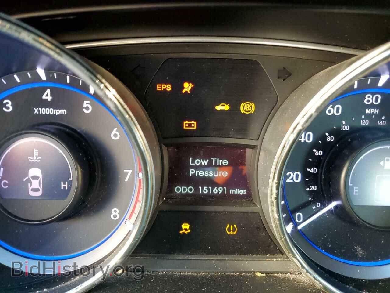 2012 HYUNDAI SONATA - VIN: 5NPEC4ABXCH387197 - Фото 9