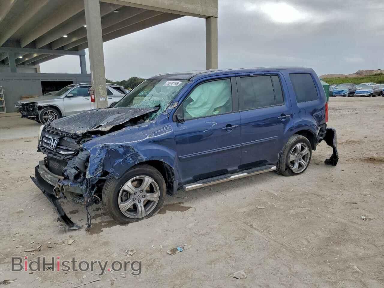 Фотография 5FNYF3H68DB034285 - HONDA PILOT 2013