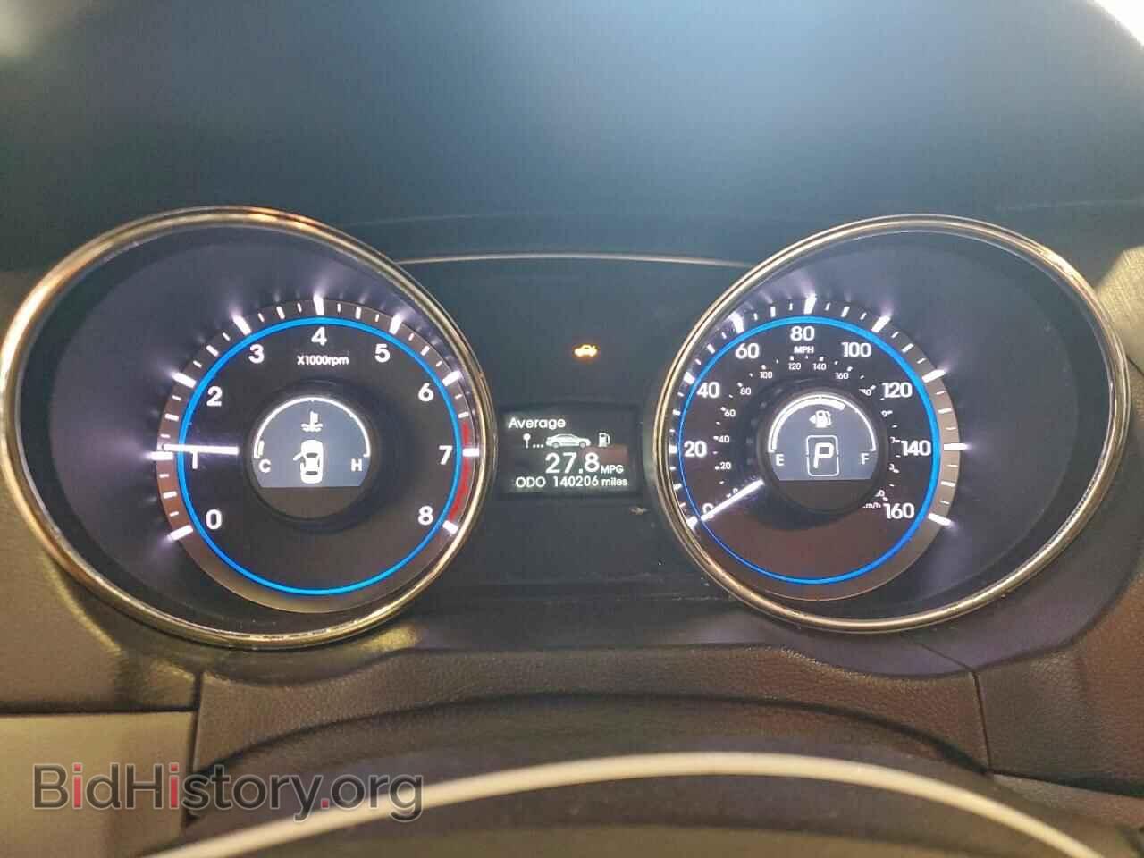 2012 HYUNDAI SONATA - VIN: 5NPEC4AC6CH408667 - Фото 9