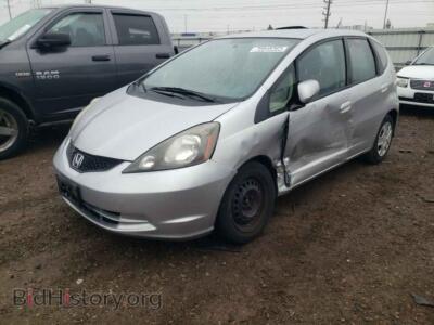 2013 Honda FIT, silver — VIN JHMGE8H35DC083179, Copart