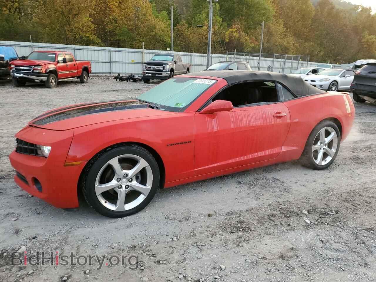Photo 2G1FB3D34D9244975 - CHEVROLET CAMARO 2013