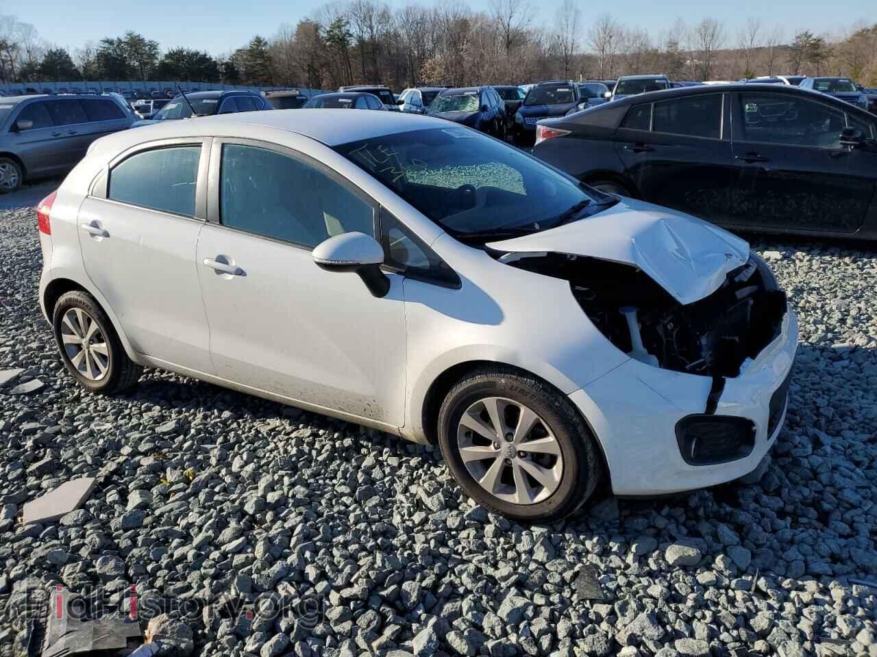 2013 KIA RIO - VIN: KNADN5A34D6233548 - Фото 4