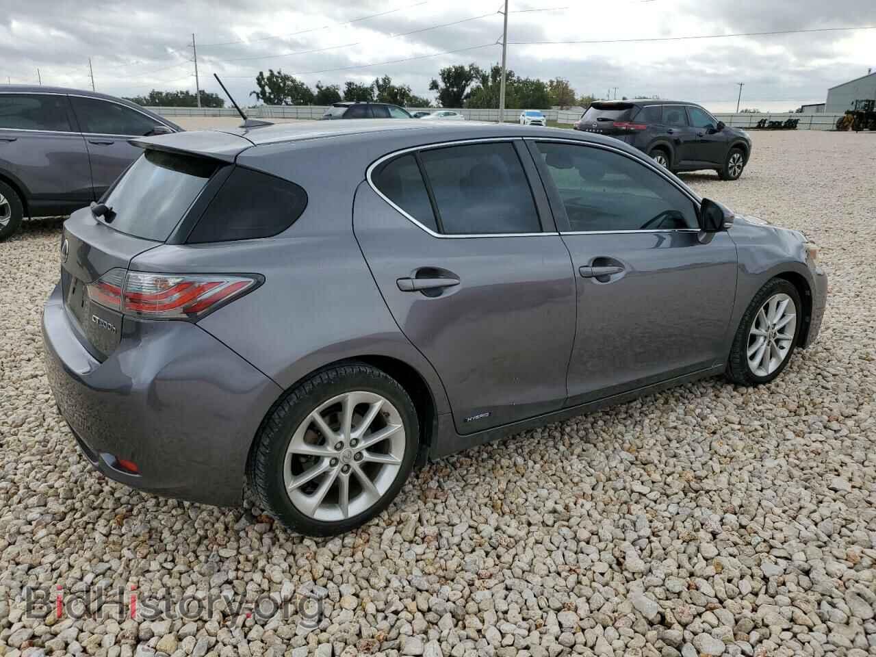 2012 LEXUS CT 200 - VIN: JTHKD5BH0C2102774 - Фото 3