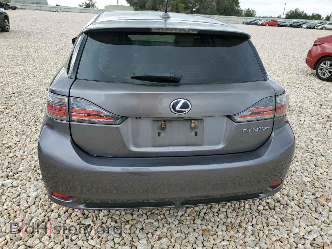 2012 LEXUS CT 200 - VIN: JTHKD5BH0C2102774 - Фото 6