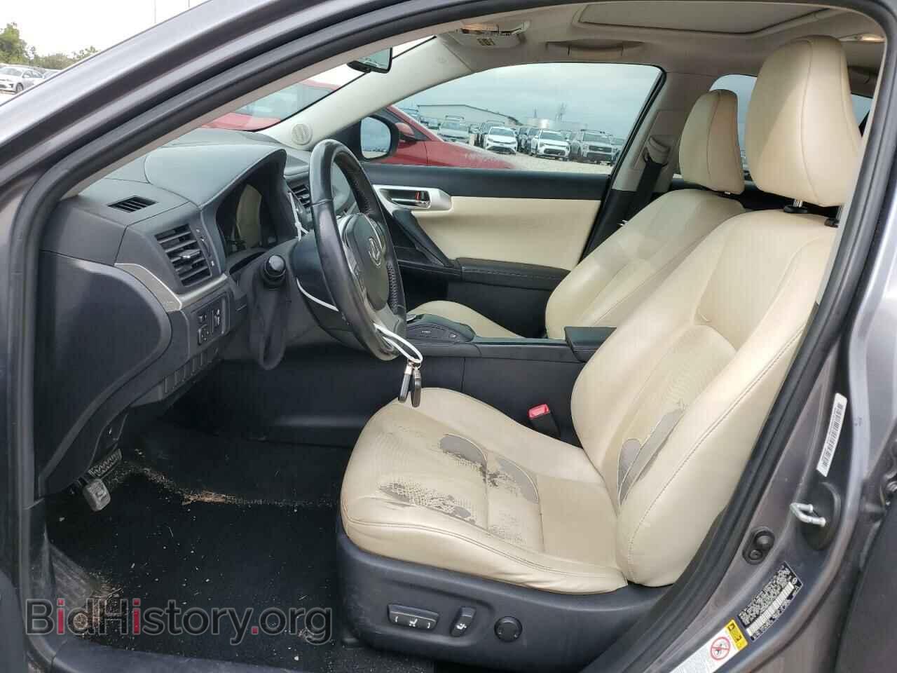 2012 LEXUS CT 200 - VIN: JTHKD5BH0C2102774 - Фото 7