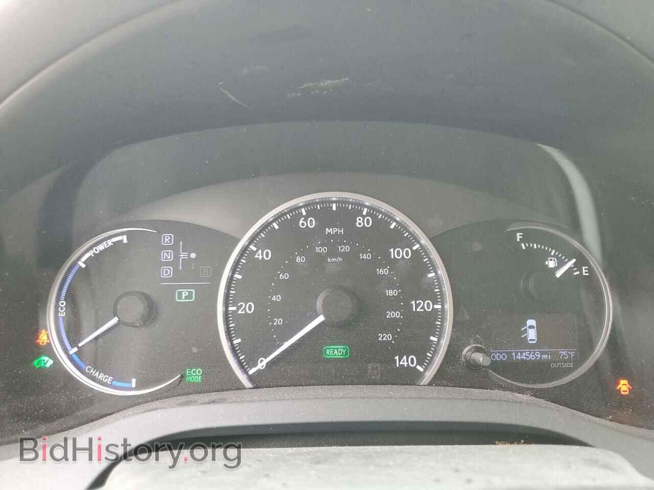 2012 LEXUS CT 200 - VIN: JTHKD5BH0C2102774 - Фото 9