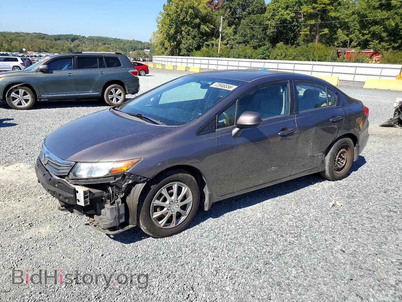 Photo 19XFB2F50CE047639 - HONDA CIVIC 2012