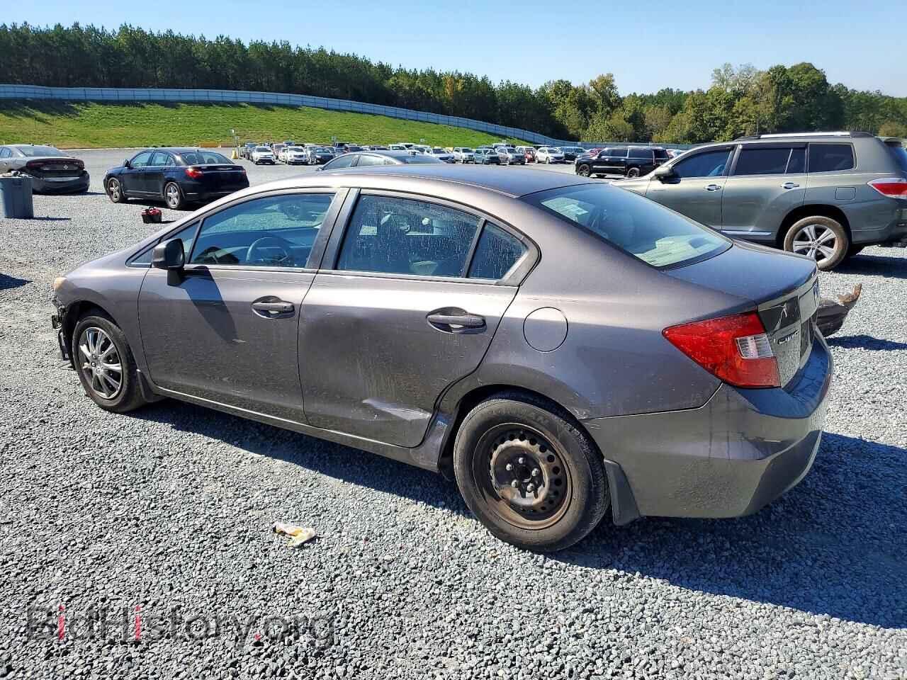 2012 HONDA CIVIC - VIN: 19XFB2F50CE047639 - Фото 2