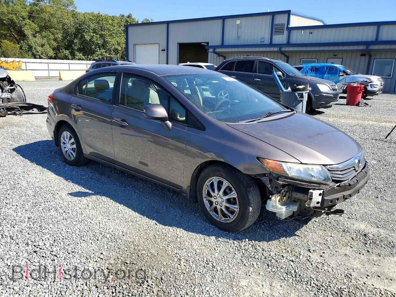 2012 HONDA CIVIC - VIN: 19XFB2F50CE047639 - Фото 4