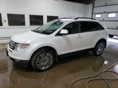 2010 Ford EDGE LIMITED, white — VIN 2FMDK4KCXABA39961, Copart