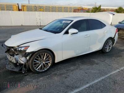 2014 Lexus IS IS 250, белый — VIN JTHBF1D2XE5000573, Copart