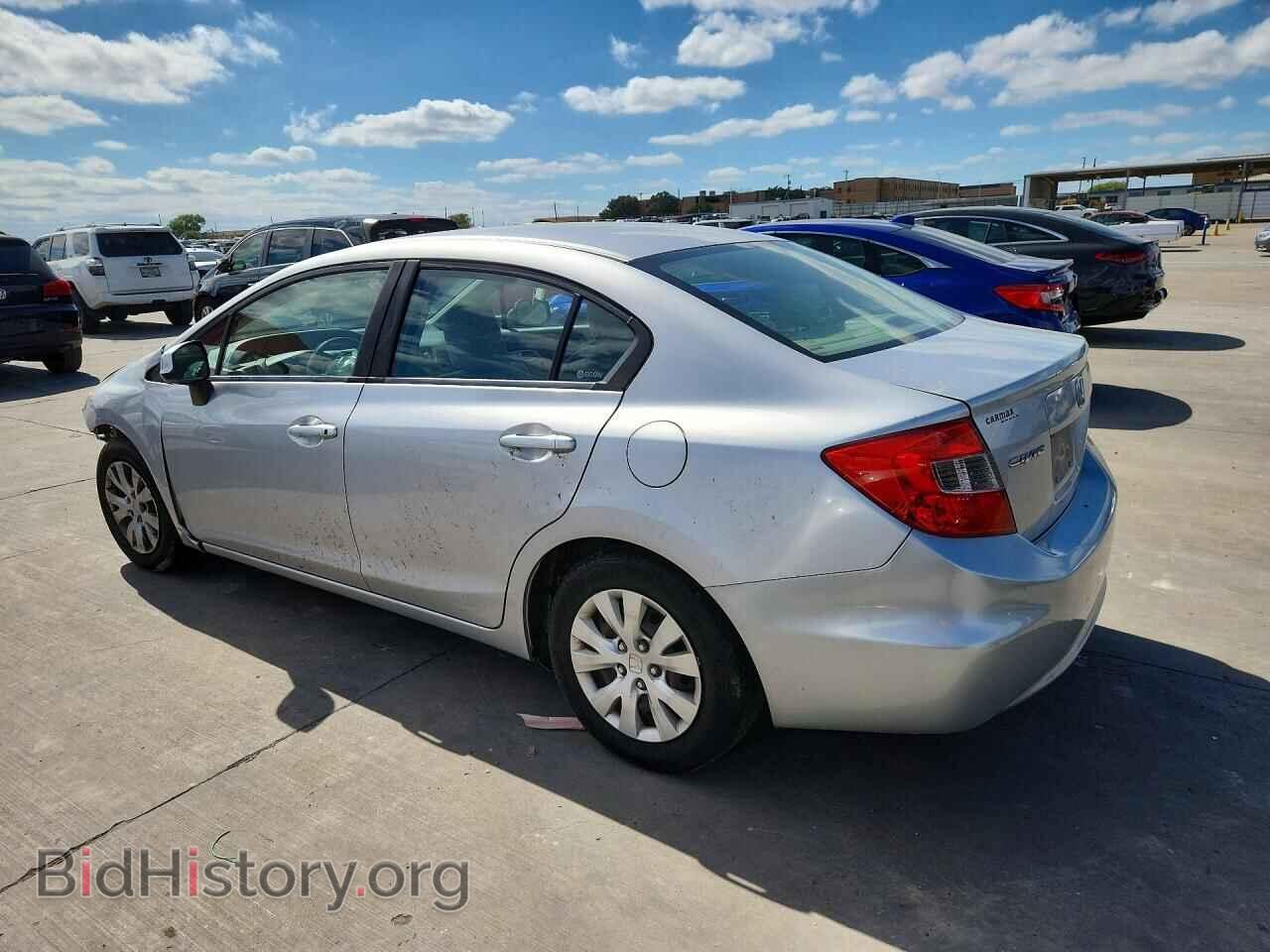 2012 HONDA CIVIC - VIN: 19XFB2F56CE374353 - Фото 2