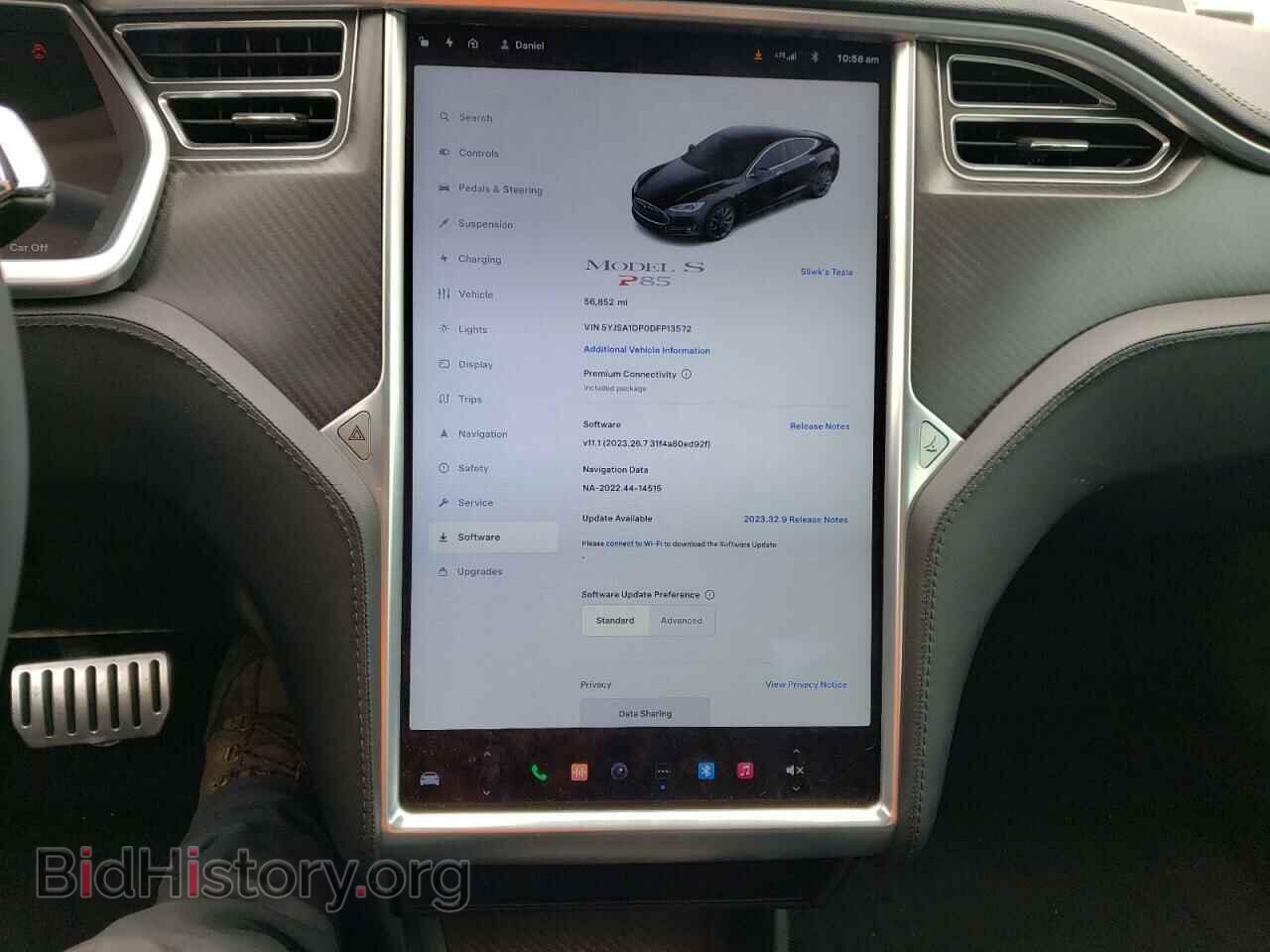 2013 TESLA MODEL S - VIN: 5YJSA1DP0DFP13572 - Фото 9