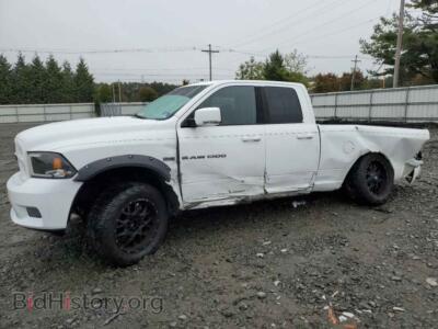 2012 Dodge RAM 1500 Sport, белый — VIN 1C6RD7HT9CS134752, Copart