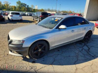 2011 Audi A4 Prestige, серый — VIN WAUKFAFL4BA081500, Copart
